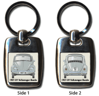 VW Beetle 1957-59 Keyring 5